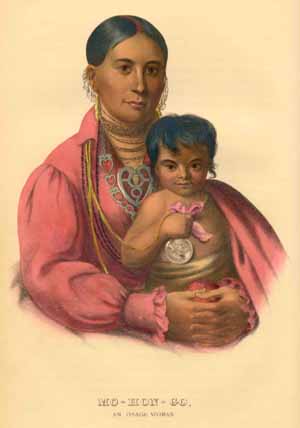 Mo-Hon-Go Osage Woman